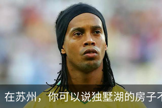 在苏州，你可以说独墅湖的房子不好卖，但你不能说独墅湖的房子菜