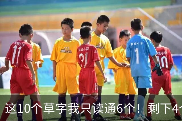 这10个草字我只读通6个！剩下4个，敢来挑战吗？草书中为什么有很多组合形式？是不是越多越好？